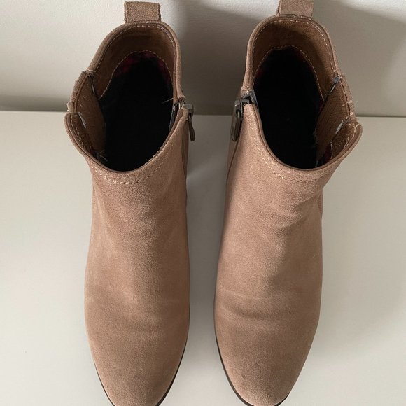 Blondo Brown Suede Booties - Picture 4 of 7